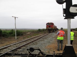 Extension of the Pumane crossing loop in Swaziland