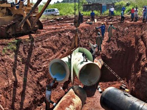 Pipeline tie in Worlds View reservoir Pietermartizburg | JG Afrika